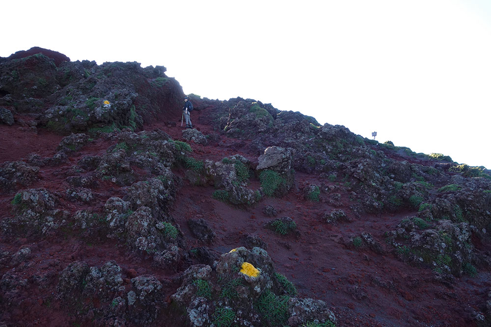 火山特有の景観で飽きることがない