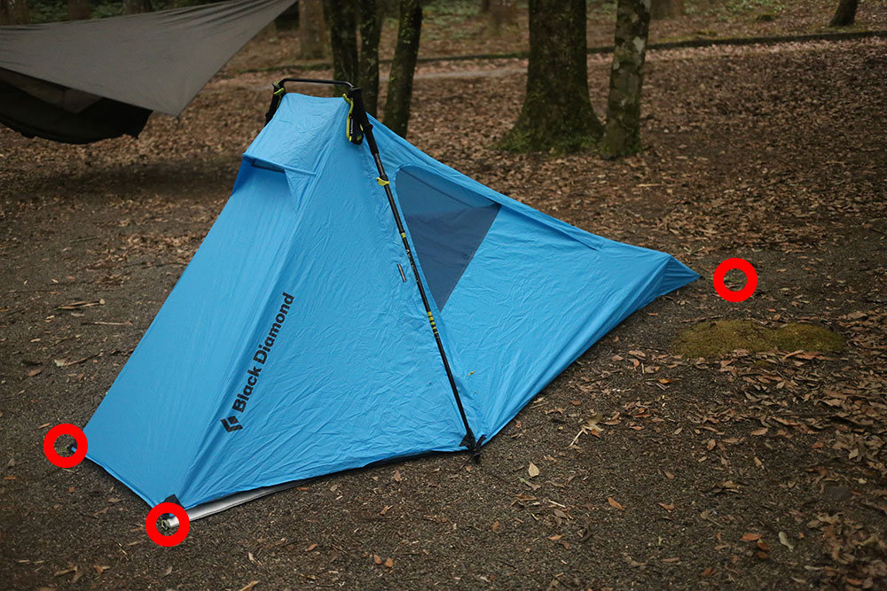 BlackDiamond Distance Tent | PORTAL(ポータル)