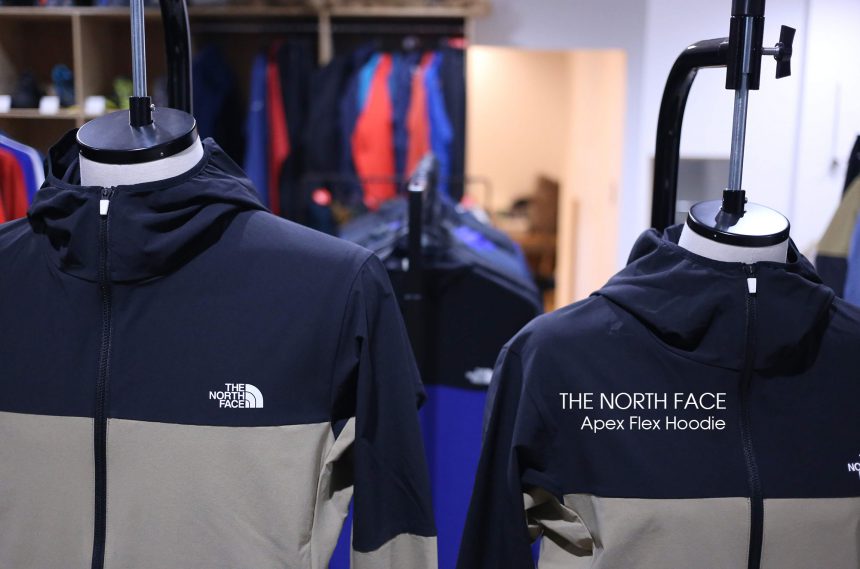 north face apex with hood