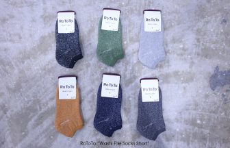 RoToTo "Washi Pile Socks Short"
