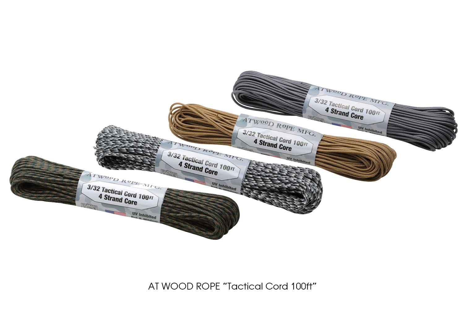 AT WOOD ROPE "Tactical Cord 100ft"