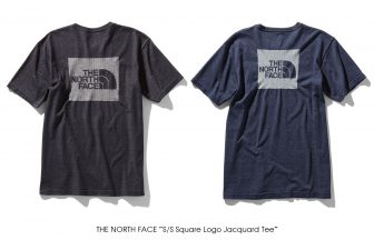 THE NORTH FACE "S/S Square Logo Jacquard Tee"