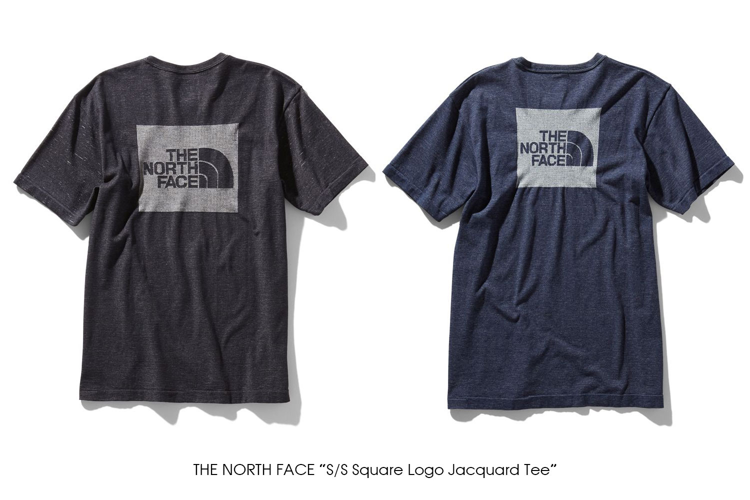 THE NORTH FACE "S/S Square Logo Jacquard Tee"