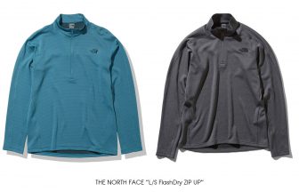 THE NORTH FACE "L/S FlashDry ZIP UP"