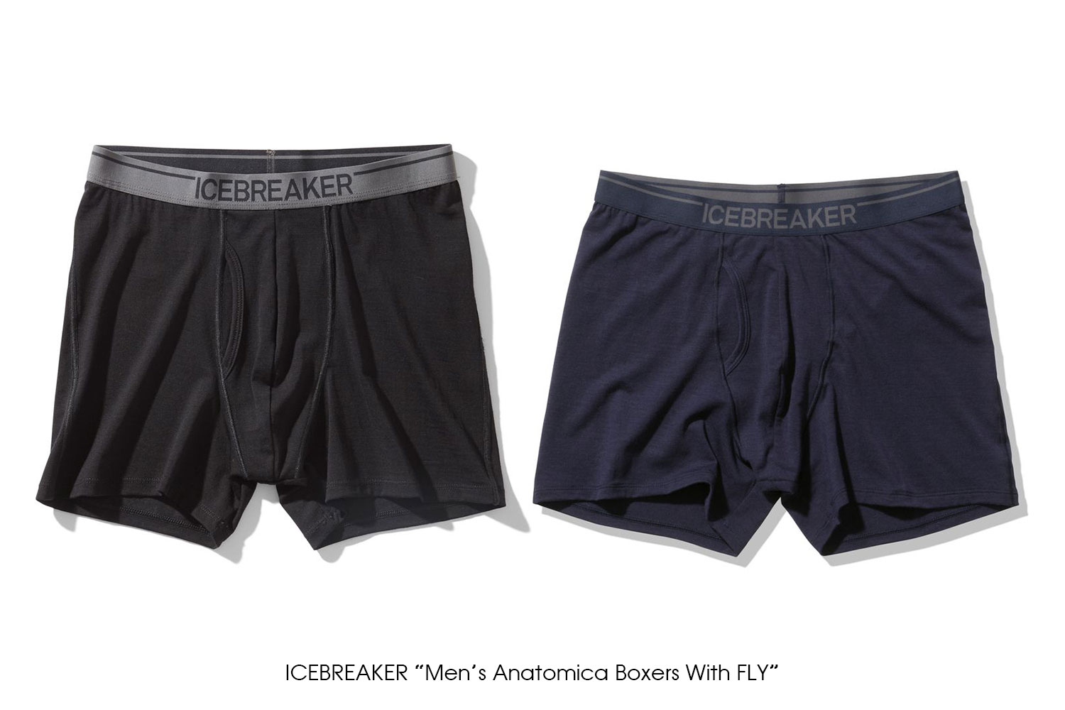ICEBREAKER "Men's Anatomica Boxers With Fly"