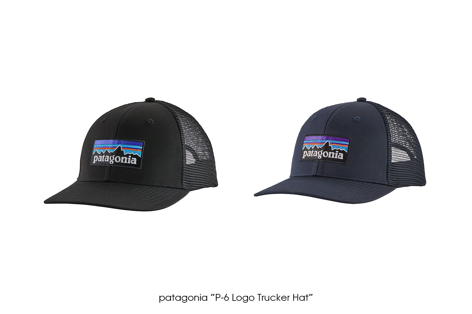patagonia "P-6 Logo Trucker Hat"