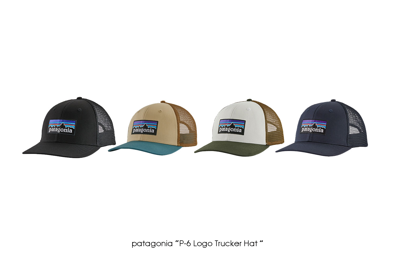 patagonia “P-6 Logo Trucker Hat”