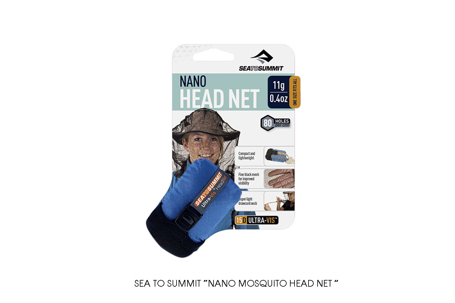 SEA TO SUMMIT "NANO MOSQUITE HEAD NET"