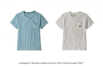 patagonia "Women's Alpine Icon Roc Pilot Cotton Pocket T-Shirt"