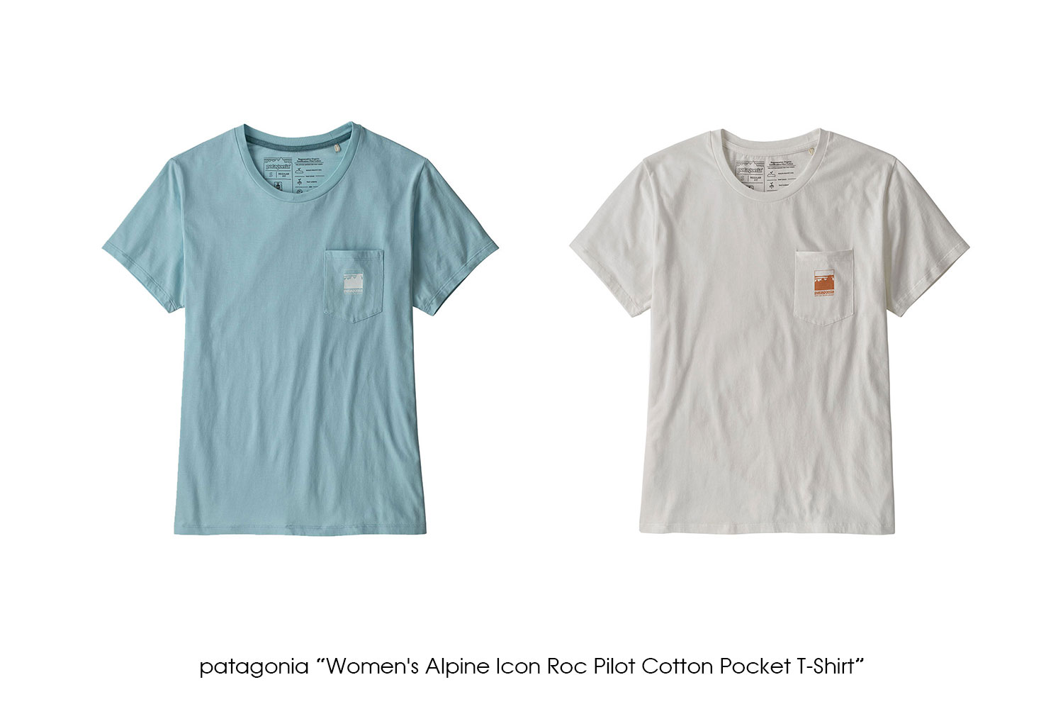 patagonia "Women's Alpine Icon Roc Pilot Cotton Pocket T-Shirt"