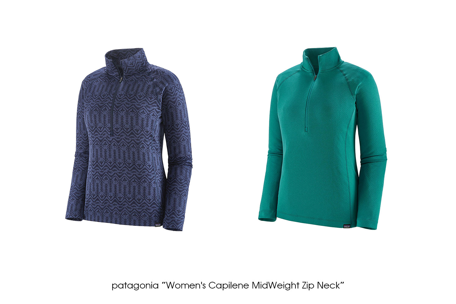 patagonia "Women's Capilene MidWeight Zip Neck"