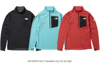 THE NORTH FACE "Expedition Dry Dot Zip High"