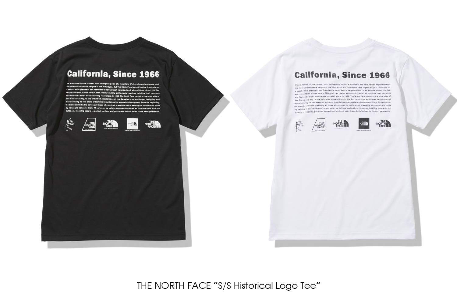 THE NORTH FACE "S/S Historical Logo Tee"