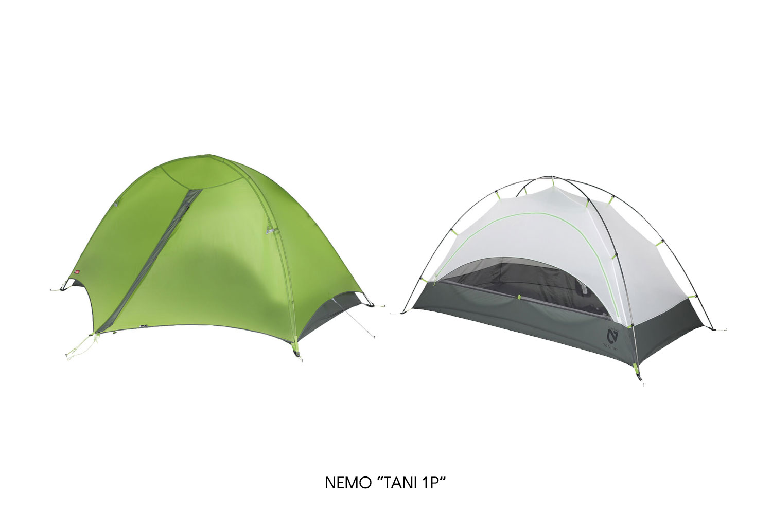 ニーモ　タニ1p　テントとフットプリント