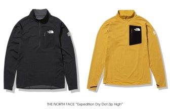 THE NORTH FACE "Expedition Dry Dot Zip High"