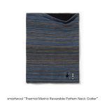 smartwool “Thermal Merino Reversible Pattern Neck Gaiter”