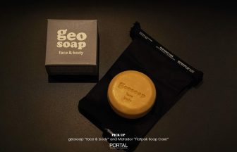 geosoap "face & body" + Matador "Flatpak Soap Case"