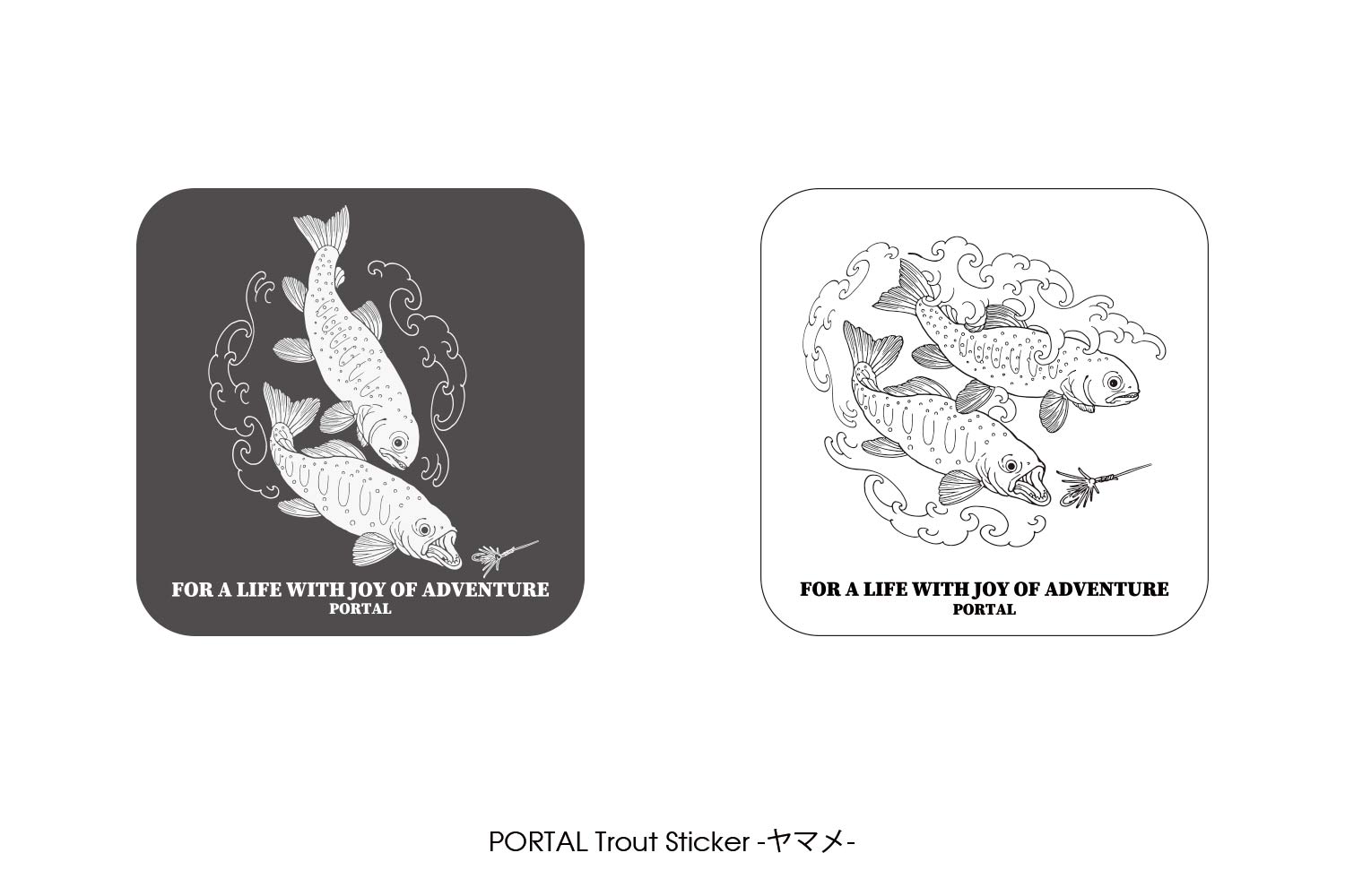 PORTAL Trout Sticker -ヤマメ-