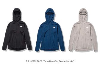 THE NORTH FACE "Expedition Grid Fleece Hoodie"