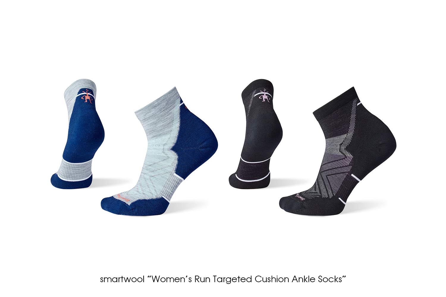 smartwool "Women’s Run Targeted Cushion Ankle Socks"