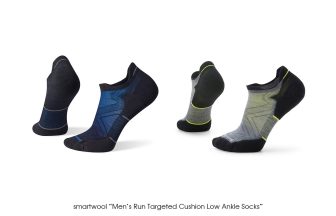 smartwool "Men's Run Targeted Cushion Low Ankle Socks"