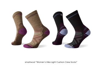 smartwool "Women's Hike Light Cushion Crew Socks"