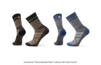 smartwool "Mountaineer Max Cushion Tall Crew Socks"