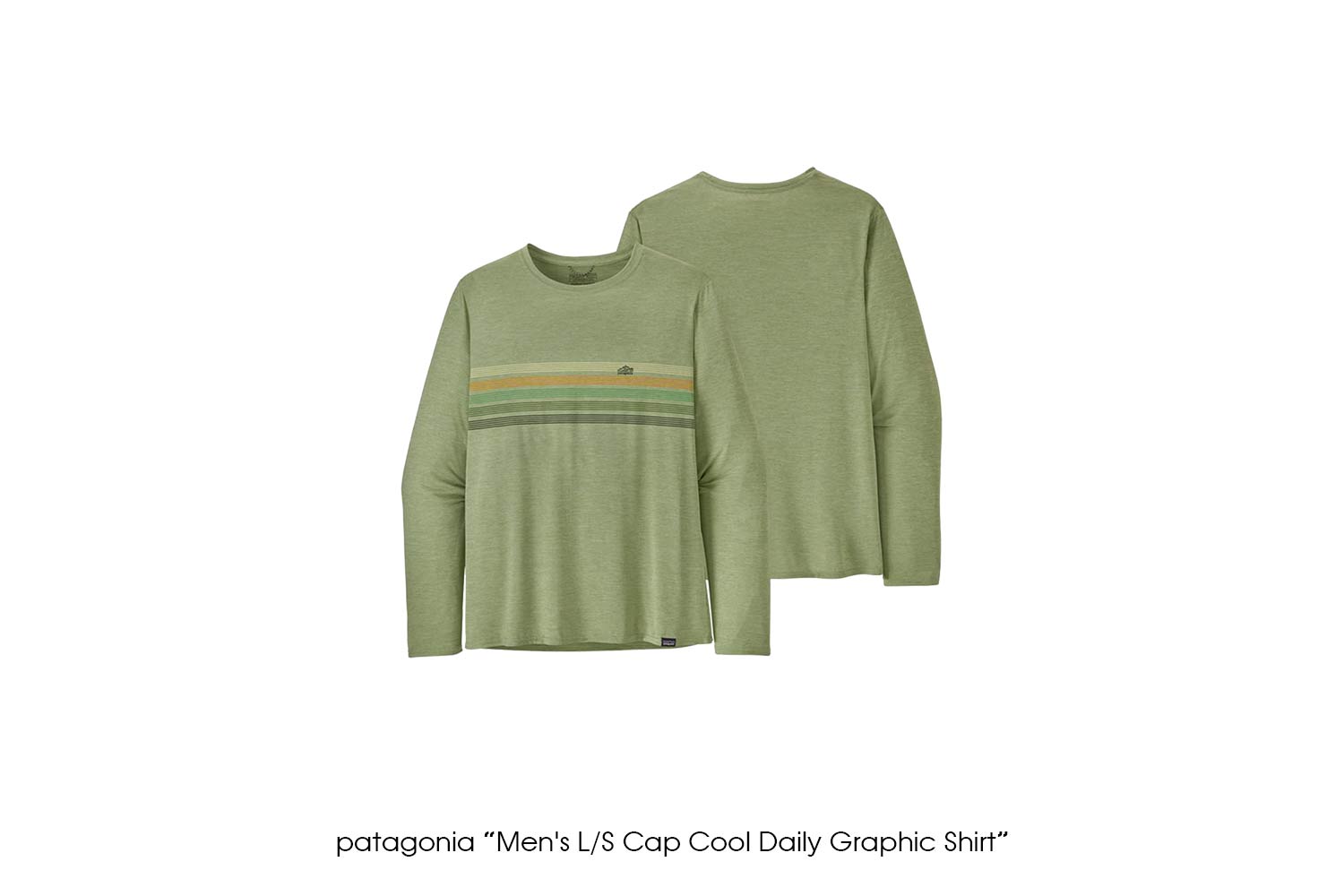 patagonia "Men's L/S Cap Cool Daily Graphic Shirt"