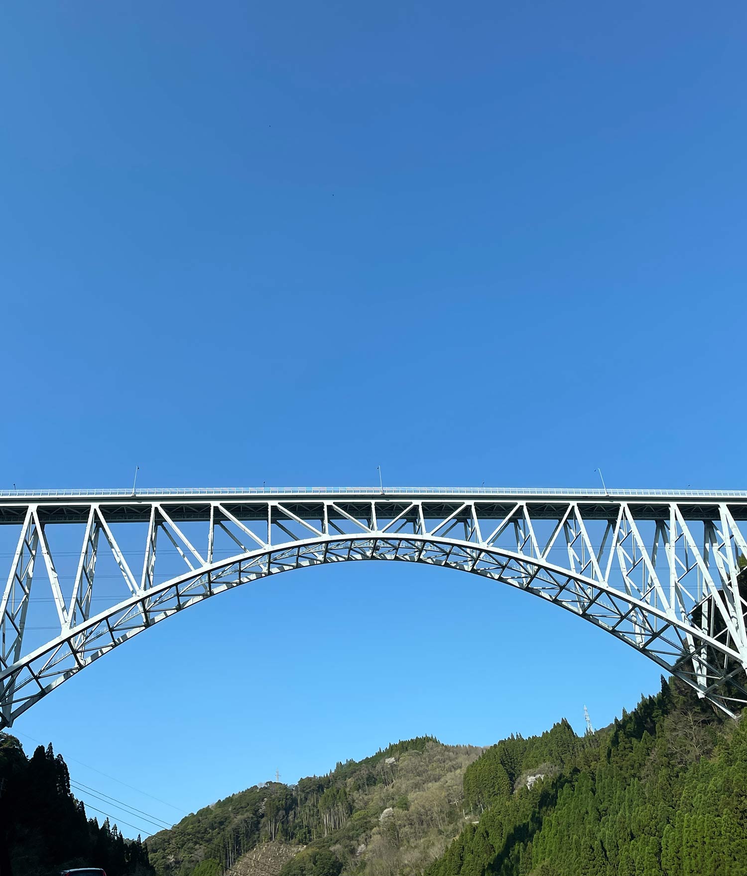 日之影町のシンボル"青雲橋"