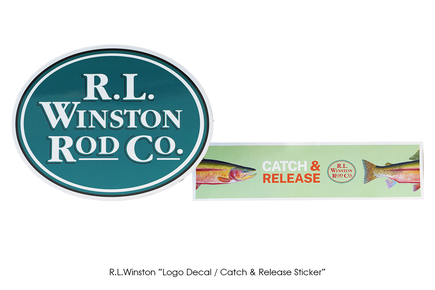 R.L.Winston "Logo Decal / Catch & Release Sticker"