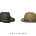 FILSON “Tin Cloth Packer Hat”