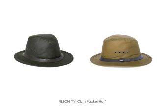 FILSON "Tin Cloth Packer Hat"