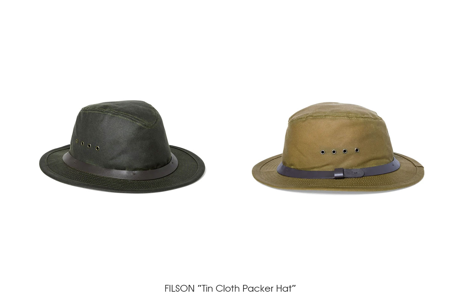 FILSON "Tin Cloth Packer Hat"