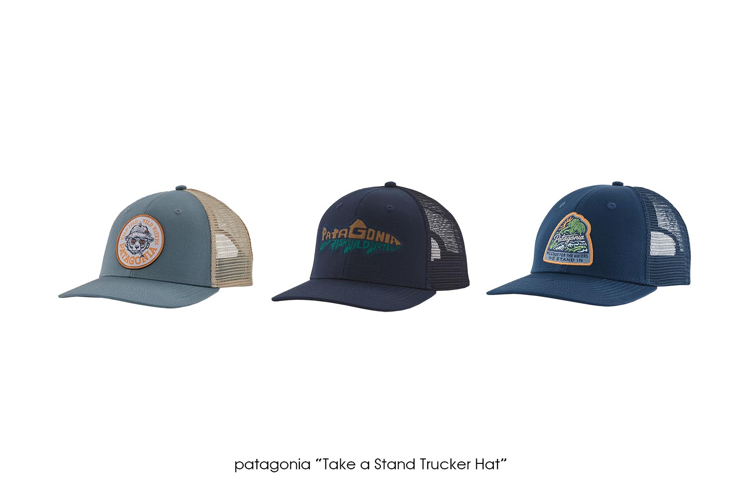 patagonia "Take a Stand Trucker Hat"