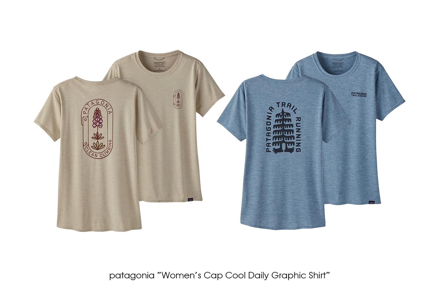 patagonia "Women's Cap Cool Daily Graphic Shirt"