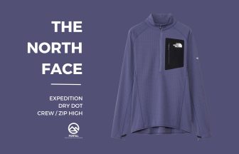 THE NORTH FACE "Expedition Dry Dot Crew / Zip High"