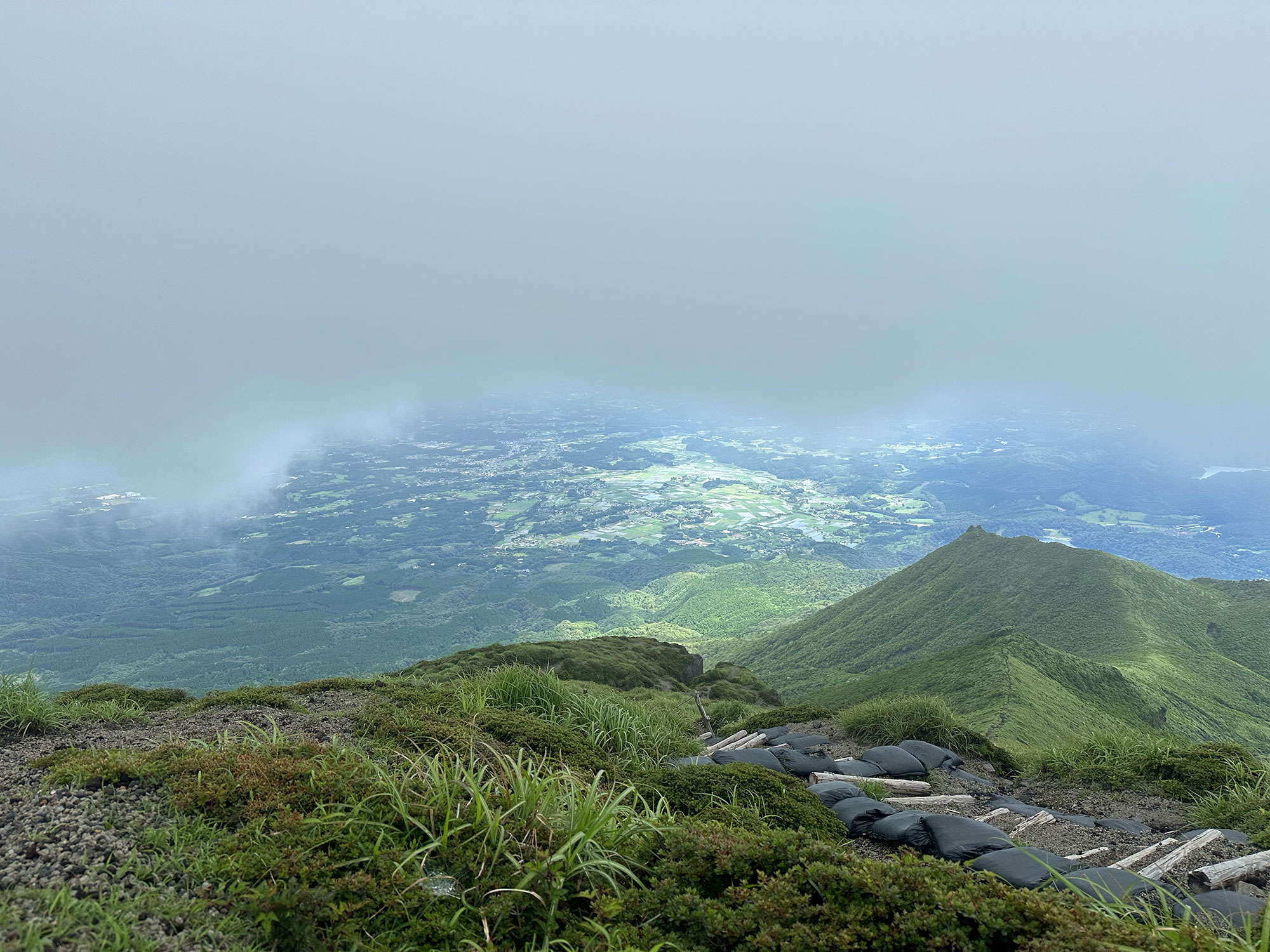 山頂からの風景