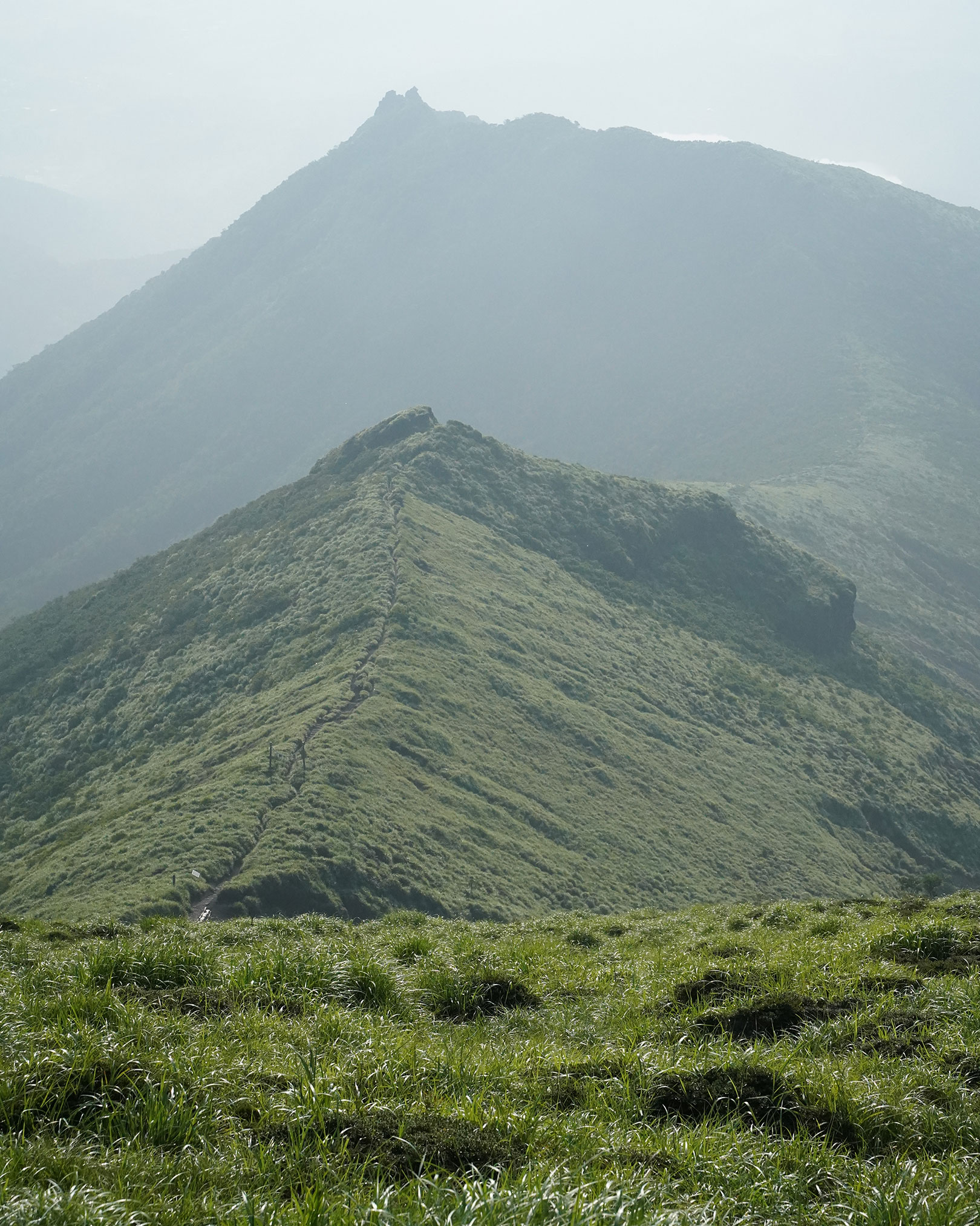 山頂からの風景