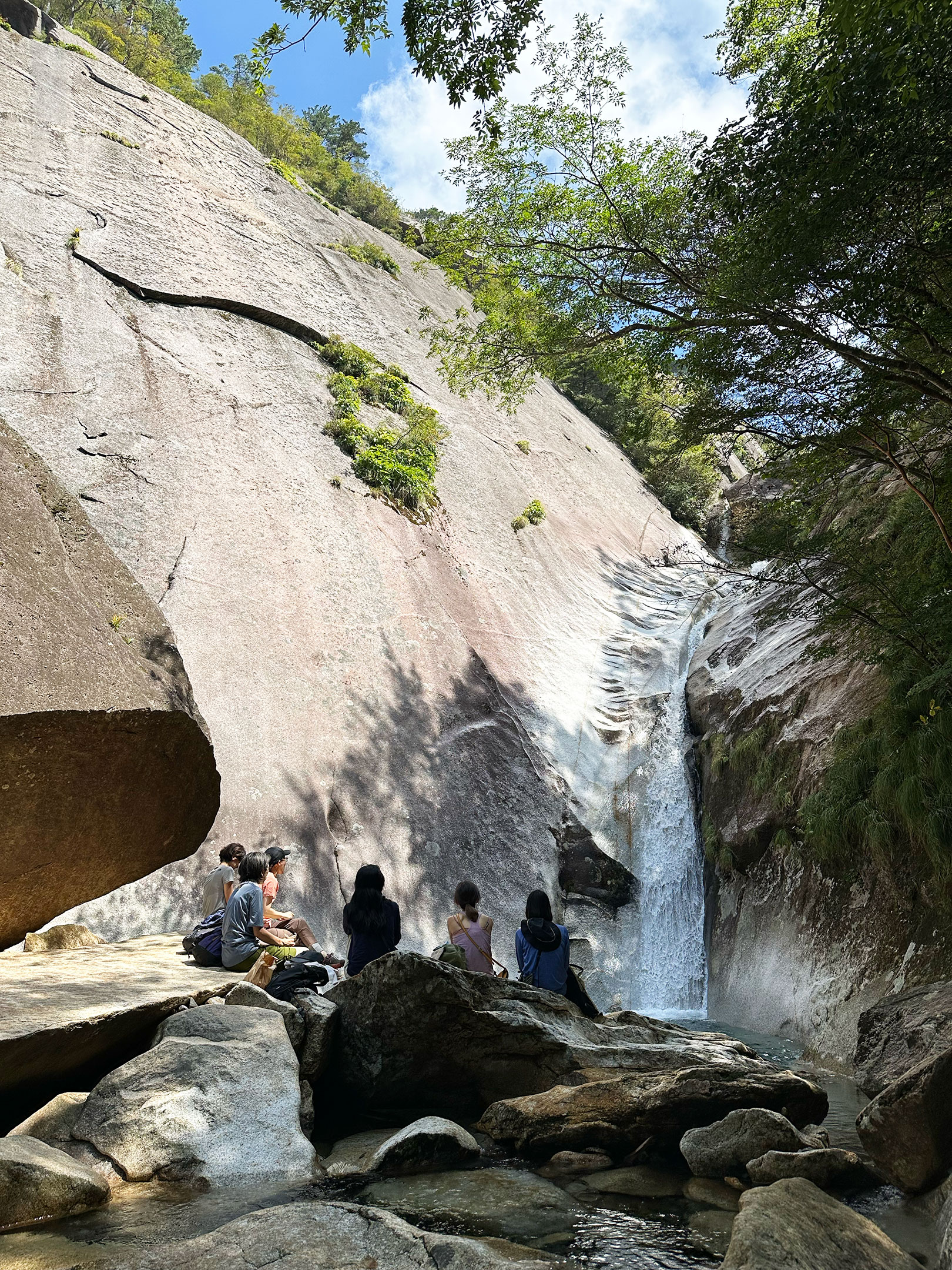 上鹿川での一コマ