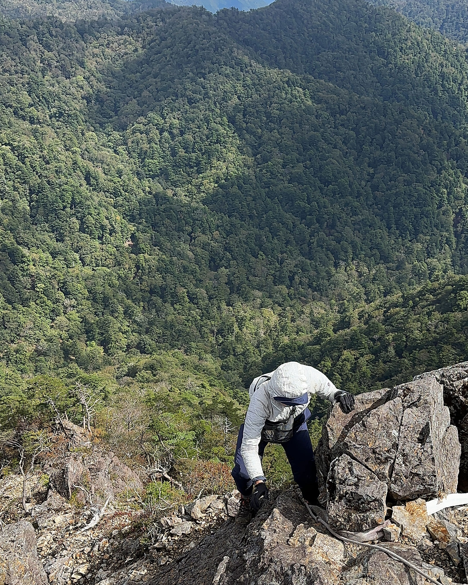 鹿納山山頂