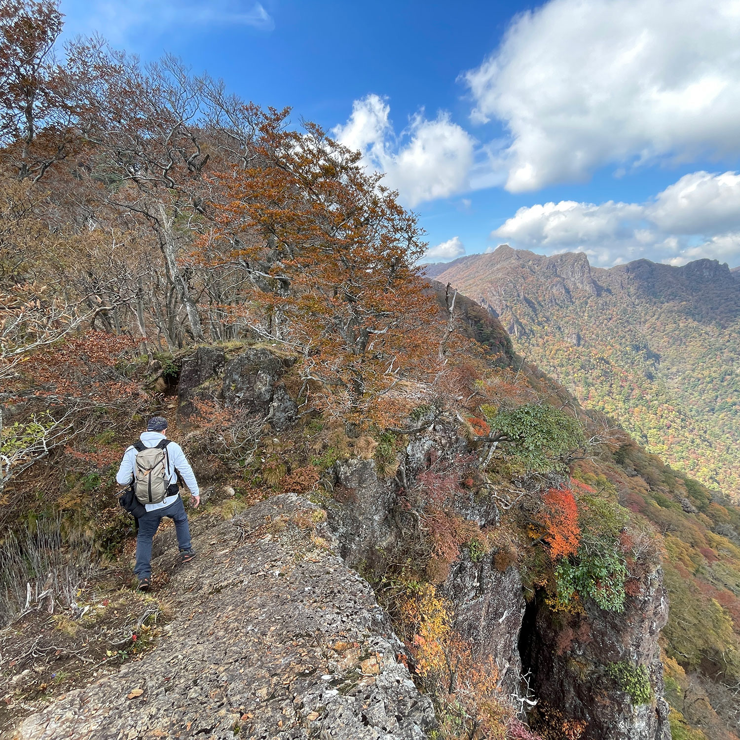 祖母傾山系でCrag Pant