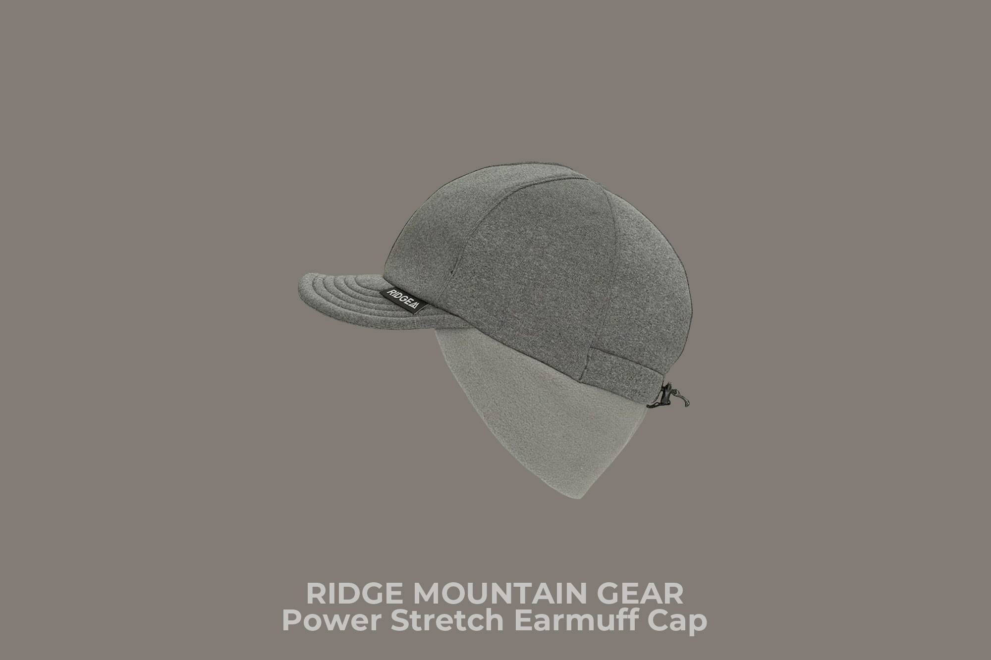 RIDGE MOUNTAIN GEAR "Power Stretch Earmuff Cap"