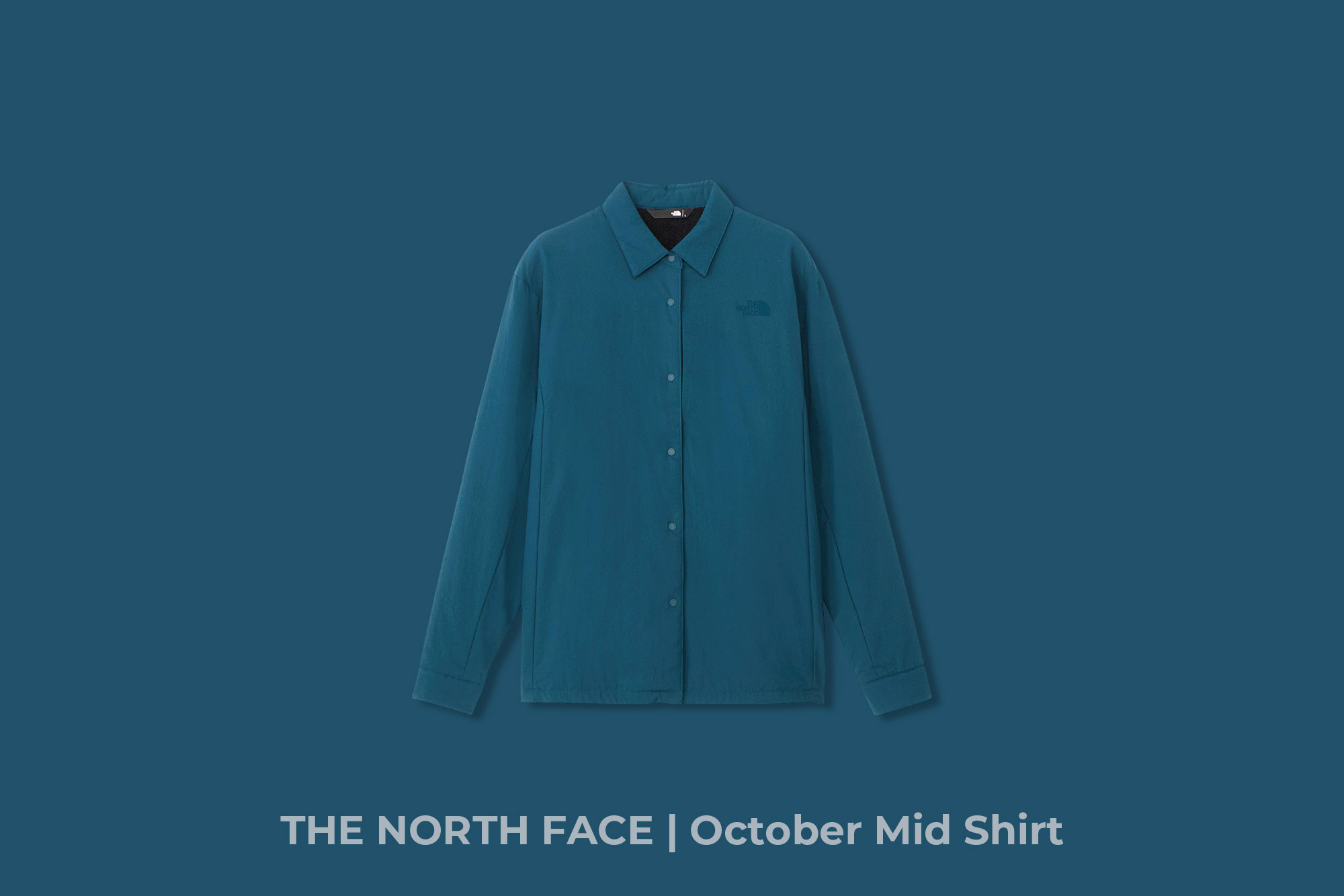 THE NORTH FACE "October Mid Shirt" (Color : PO)