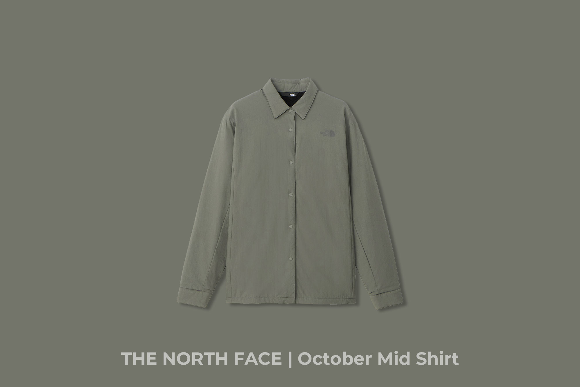 THE NORTH FACE "October Mid Shirt" (Color : FG)