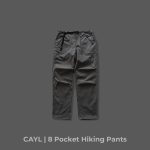 CAYL "8 Pocket Hiking Pants" (color : DarkGrey)