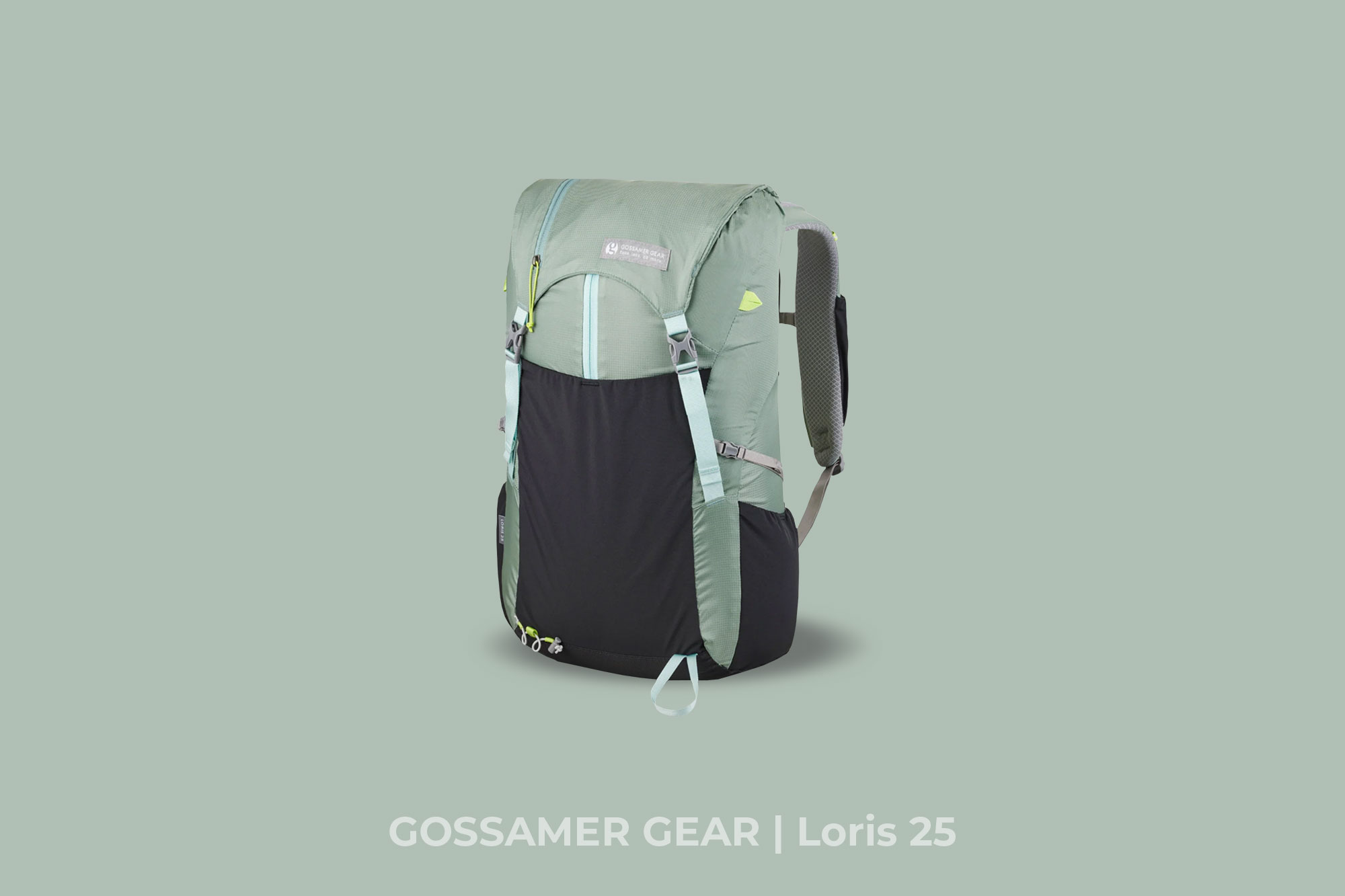 GOSSAMER GEAR "Loris 25" (Color : Green)