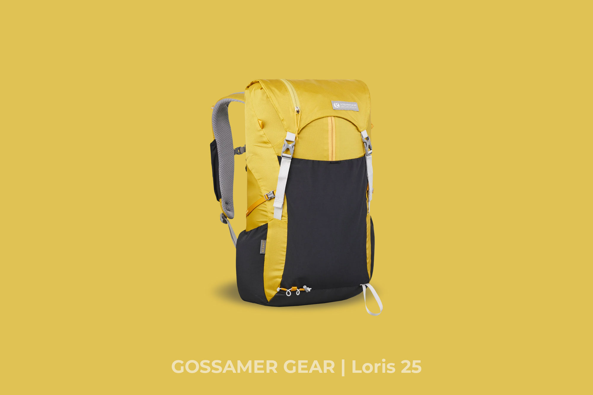 GOSSAMER GEAR "Loris 25" (Color : Yellow)