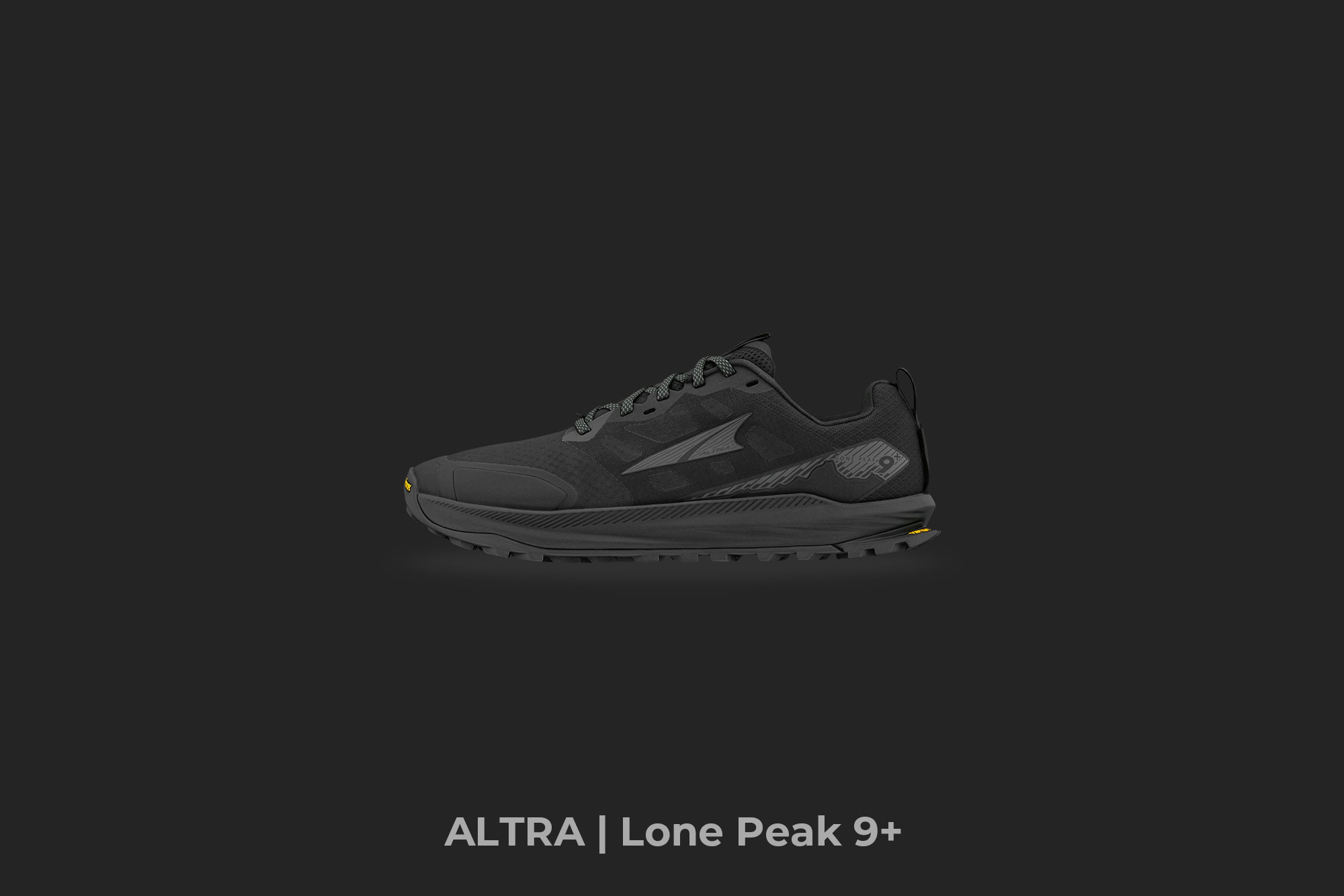 ALTRA "Lone Peak 9+" (Color : Black)