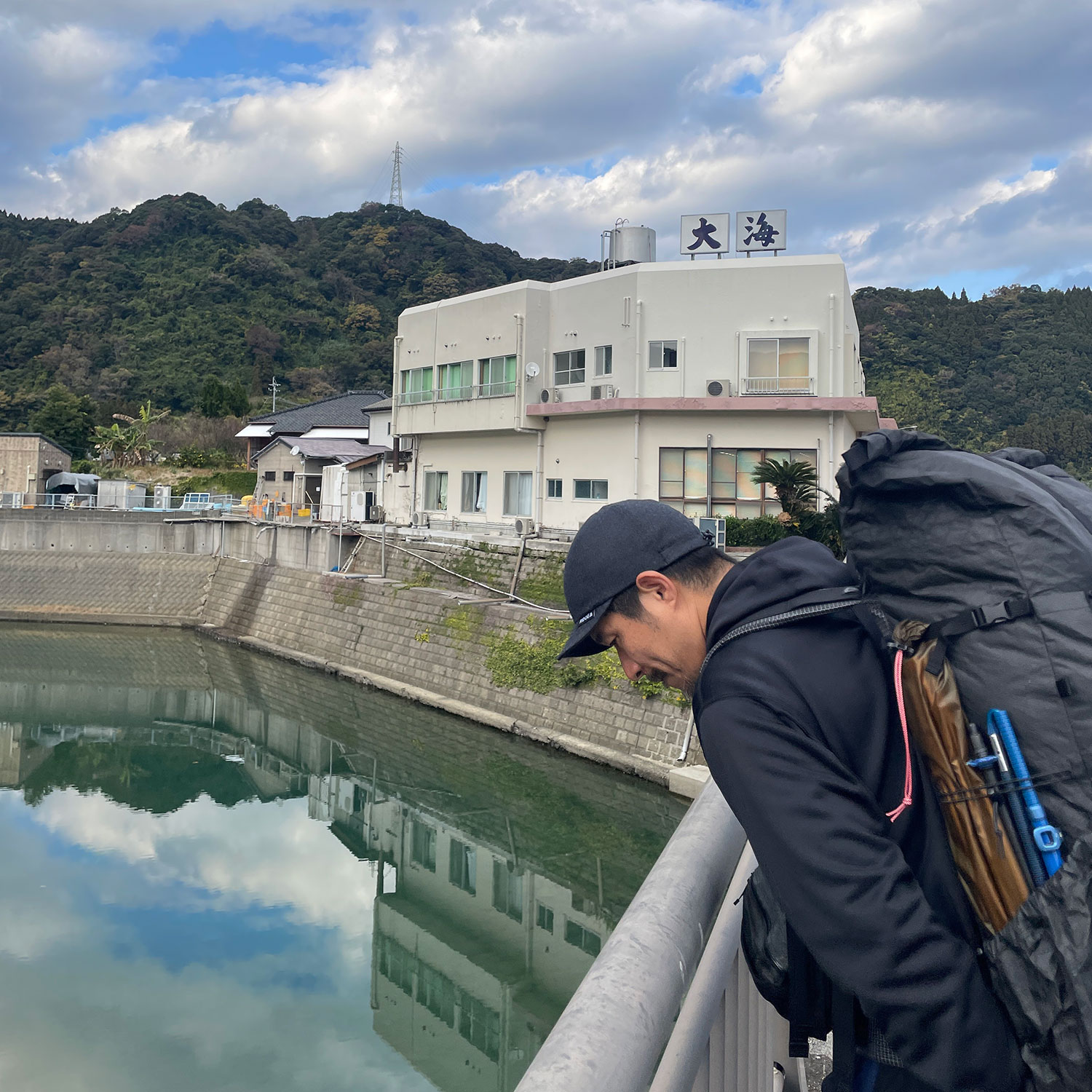 日南市にて