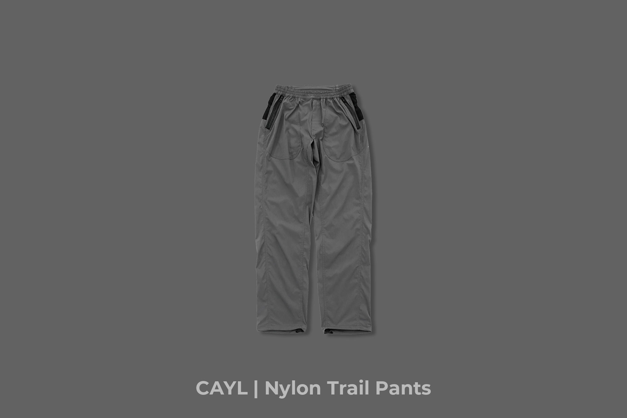 CAYL "Nylon Trail Pants" (Grey)